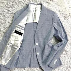RING JACKET テーラードジャケット白青ストライプ46 リングジャケット RING JACKET MEISTER ONLINE STORE | リングヂャケット