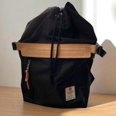 as2ov アッソブ 美品 ハイデンシティ コーデュラナイロンサック ブラック