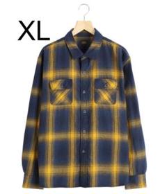 XLサイズ rats cotton linen チェックシャツ キムタク