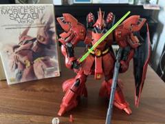 MG MSN-04 サザビー (Ver.Ka) 発光LEDモノアイ付 組立品 - メルカリ