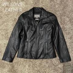 美品 ウィルソンズレザー シングル ライダース ジャケット ライナー バイカー 美品 ウィルソンズレザー シングル ライダース ジャケット