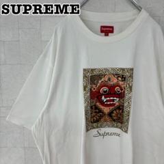 【希少XLサイズ】シュプリーム☆豪華シーサープリント Tシャツ　美品　761