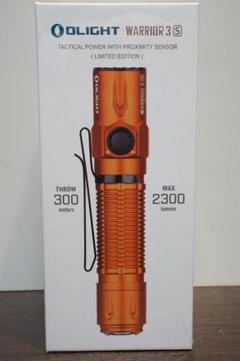 Olight オーライト WARRIOR 3S オレンジ 1個