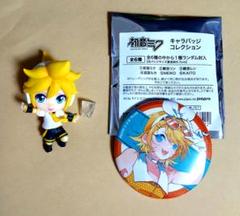 大特価】 鏡音レン 四角 缶バッジ プロセカ ボカロ 鏡音リンレン