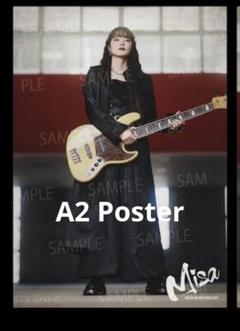 Misa A2 ツアー限定 Poster ポスター BAND MAID Misa A2 ツアー限定 Poster ポスター BAND MAID - メルカリ