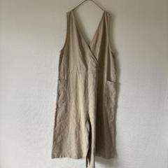 ✔️ SUNVALLEY サンバレー コットンリネン サロペット オールインワン