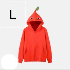 Nintendo フード付きパーカー Mサイズ 黄色 ピクミン Pikmin Bloom 黄色ピクミンになってみた。パーカー 黄 PIKMIN