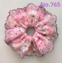 ☆ひらひらシュシュ☆ハンドメイド☆チュールレース☆