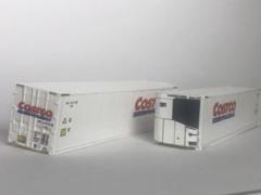 最終値引き コストコ40ft冷凍コンテナ40ftドライコンテナ2個セッ