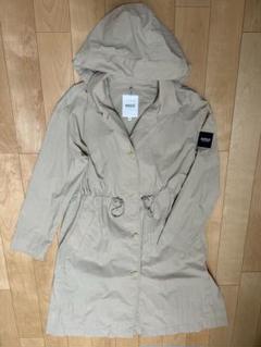 AIGLE 撥水 ワッシャー タッチ　コート　38 AIGLE - AIGLE エーグルコート 撥水ワッシャータッチコート
