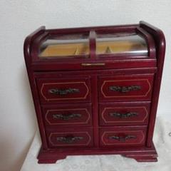 ☆レトロ vintage 木製アクセサリーケース