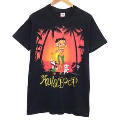 90s Betty Boop ベティループ　ビンテージ半袖Tシャツ　USA製　黒