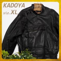 最新の激安 K's Leather KADOYA スウェーデン軍モーターサイクルジャケット ジャケット・アウター