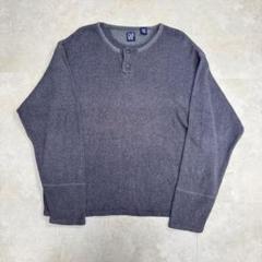 90s old gap スウェット グレー　前Vオールドギャップ L》 OLD GAP オールドギャップ スウェット 前V グレー 90年代