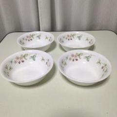 corelle 【コレール】食器セット14点 ガラス製食器 さくらんぼ柄