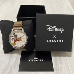 ⭐️ 日本限定　電池3年保証　ディズニー×コーチコラボ ミッキー腕時計COACH⭐️ 楽天市場】コーチ COACH 時計 レディース腕時計 純正BOX付き