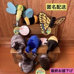 匿名配送★わくわくの森　昆虫ぬいぐるみ【全20種類コンプリート】 匿名配送☆わくわくの森 昆虫ぬいぐるみ【全20種類コンプリート