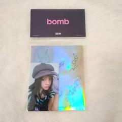 ILLIT bomb ポップアップ カード カバー ステッカー ウォンヒ トレカ