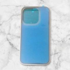 iPhone 15 Pro用ケース アルミバンパー クリア マグネット固定