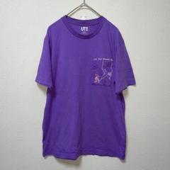 UNIQLO UT ユニクロ　ダンボ Tシャツ　パープル　胸ポケット　M