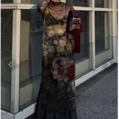 ⭐︎土日限定お値下げ⭐︎AMERI × THE MET SHEER DRESS M Ameri VINTAGE × THE MET SHEER DRESS - メルカリ