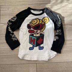 美品☆ヒステリックミニ  ミニラ　ボンバーデニム　90 Hysteric Mini Direct Web MY FIRST HYSTERIC シッポ付きデニム