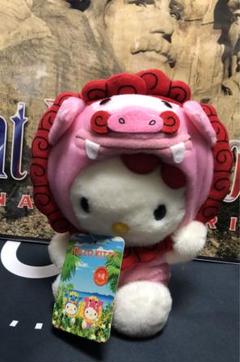 沖縄限定　島とうがらし　ぬいぐるみストラップ　ご当地キティ レア！ご当地キティ 沖縄限定 島とうがらし ぬいぐるみ
