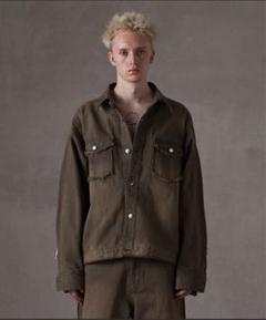 GRANCY Half Denim Pants ブラウン M 最終価格　最安値 2025年最新】GRANCY デニム ブラウンの人気アイテム - メルカリ