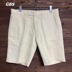 ♦︎【ジービーエストラウザーズ】GBS リネン ショートパンツ イタリア製 M