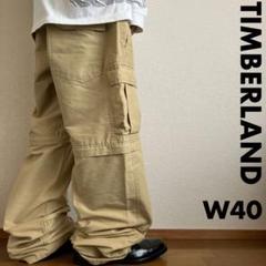 ワンピなど最旬ア！ 超極太00s B系 2wayギミックバギーカーゴパンツ Timberland パンツ