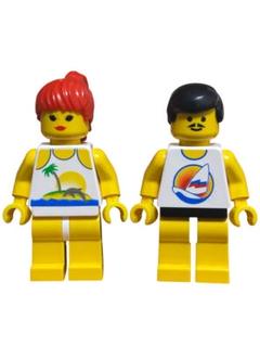 レゴ　LEGO ミニフィグ　オールド　パラディサ　カップル　2体セット