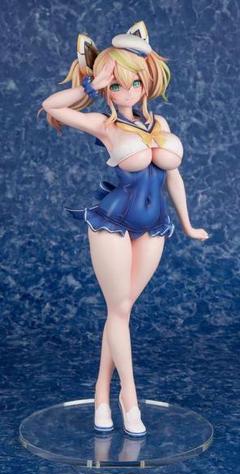 (新品未開封)PSO2es ジェネ＆アネット [サマーバケーション] セット PSO2 es」よりセーラー風スク水に身を包んだ「涼風のジェネ」と