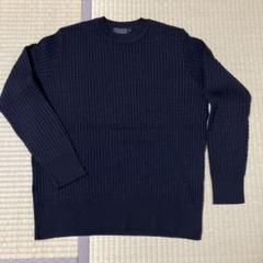 DURBAN◆ニット・セーター(厚手)/M/ウール/CRM/無地 Yohji Yamamoto Durban A.A.R ヨウジヤマモト Vネック セーター