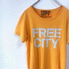 激レア新品FREE CITY フリーシティロゴTシャツ2 代官山店限定