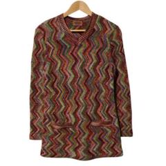 超美品 MISSONI 長袖ニット 薄手 春ニット シルク カシミヤ