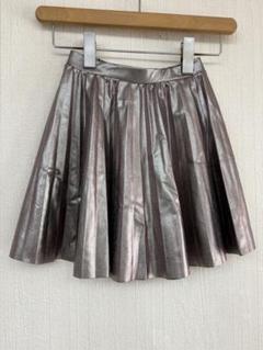 ZARA ザラ　メタリックプリーツスカート　キッズスカート　130