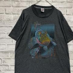 USA製90sヴィンテージTシャツ！シングルステッチ　グレー半袖古着　XL 6