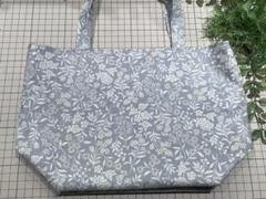 エコバッグ　マチあり　内布あり　花柄　折りたためる　ランチバッグ　サブバッグ
