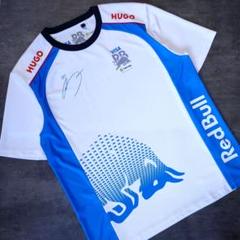 極美品 2025 F1 Redbull 角田裕毅選手 オフィシャルシャツ