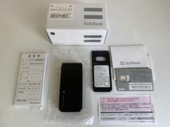 美品 ガラケー ソフトバンク 白ロム 301P ブラック