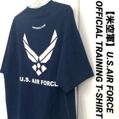 【米空軍実物 放出品】U.S.AIR FORCE トレーニングTシャツ/古着