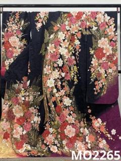 ブランド振袖 桂由美 豪華 刺繍 金彩 紋意匠 褄下挟み比翼付き