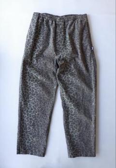 ◼︎ Stussy ステューシー　コットンパンツ ビーチパンツ　レオパード ◼︎ STUSSY ステューシー LEOPARD BEACH PANTS レオパード ビーチ