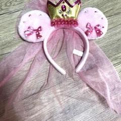 US Disney Parks ☆ オーロラ姫 カチューシャ ピンク ブルー ☆US Disney Parks☆オーロラ姫カチューシャ ピンクxブルー