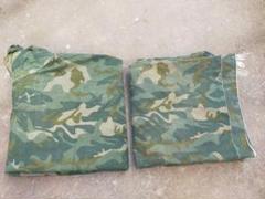 トルコ軍幕 山岳部隊用 シェルターハーフ ２枚セット M1・2 トルコ軍幕 山岳部隊用 シェルターハーフ 2枚セット ⑤⑥