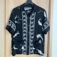 NEIGHBORHOOD アロハシャツ　Lサイズ BLACK 美品 2025年最新】Yahoo!オークション -neighborhood アロハ