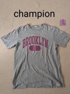 champion BROOKLYN Tシャツ Lサイズ グレー