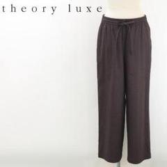 極美品⭐️23SS セオリーリュクス リネン スラックス イージー