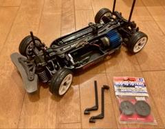 GRBラジドリタミヤTT01シャーシとボディのみ Superb! Normal motor TT-01 RWD ☆ Blast in Osaka style