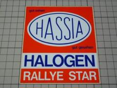 正規品 HASSIA ステッカー 105×117mm 当時物 ハッシャー